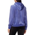 thumbnail image 2 of Fila Womens Velour Quarter Zip Hoodie, 2 of 3