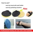 thumbnail image 2 of Microfiber Cutting Pad Buffing Remove Moderate Paint Car Care 4" Polishing Pad, 2 of 5