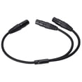 thumbnail image 4 of Câble Xlr Femelle vers Double Xlr Femelle Câble Microphone Xlr vers Double Xlr Femelle Câble Xlr vers Xlr Câble Séparateur Xlr vers Xlr Cordon de Connexion JORINDO JD6073 Xlr Femelle vers Double, 4 of 8