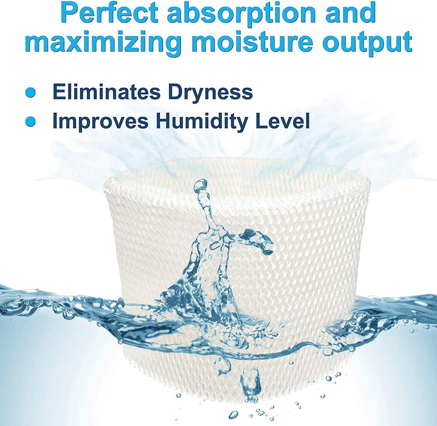 HQRP Wick Filter for Holmes Humidifier HWF75CS HWF75
