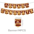 thumbnail image 3 of 2026 Graduation Party decorations, Party Napkins Disposable with Red and Gold decorative designs, Graduation Table decorations 2026 for Grad Party, Graduation 2026 Festive Table, 3 of 7