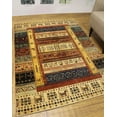 thumbnail image 1 of Aria Larmina Gold/Ivory Rug, 4'10" x 6'7", 1 of 7