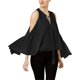 thumbnail image 1 of Blusa sin mangas convertible Guess para mujer negra talla pequeña, 1 of 1