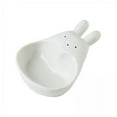 thumbnail image 1 of Recipiente para condimentos Sunnimix Cuencos de conejo Cerámica Blanco 4 piezas, 1 of 8