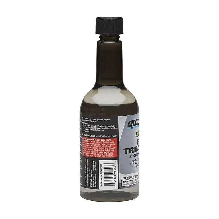 Quicksilver 8M0116461 Quickare Fuel Treatment - 12oz Bottle