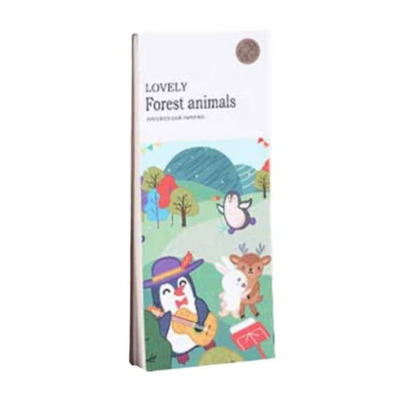 ​​LYINGF Mini Travel Watercolor Paint Book Set - Pocket-Sized Gouache Painting Kit with Brush for Kids Ages 3-10, Portable Art Activity Book with 5ml Pigment Pans​​