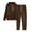Brown, variant on Sweatsuits Women 2 Piece Outfit with Pocket Drawstring Hoodies Elastic Waist Sweatpants Sweat Set, Fall Lounge Sets L, Gifts for Women