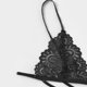 thumbnail image 4 of Gibobby ropa interior Bodydoll Nueva ropa interior de encaje Lencería Sujetador Ropa de dormir Conjunto de vendaje Mujeres Sexy Tanga Íntimos(Negro, M), 4 of 5