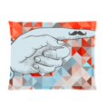 thumbnail image 1 of Fundas de almohada ABPHQTO con Imagen de Mano Humana Retro Hipsters 50x75 cm Estampado Dos Caras, 1 of 1