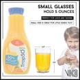 thumbnail image 2 of Vikko 9 Oz Juice Glasses 12-Pc Olympus Collection Clear Highball Glassware Set, 2 of 6