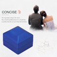 thumbnail image 2 of MesaSe LED Lighted Earring Ring Gift Box Wedding Engagement Jewelry Case (Blue), 2 of 6