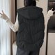 thumbnail image 5 of Sudadera con capucha y manga larga para mujer, con cuello de cremallera y abrigo, 5 of 5