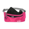 thumbnail image 5 of Unique Bargains 1 Pc Breathable Running Belt Diamond Fanny Pack for Sports to Carry Phone Keys Rose Red, 5 of 6