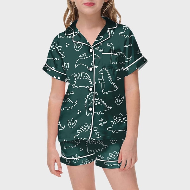WEAIXIMIUNG Kid DIY Hand Painted Homewear Set Colouring Pajama Sets For And Girl Can Play With And Wea 150