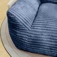 thumbnail image 5 of Bean Bag Chair with Armrests,  Comfy Floor Lounge Sofa for Adults, Living Room, Bedroom, Dorm ,Cozy Cloud-Like Design,Blue, 5 of 5