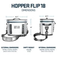 thumbnail image 4 of Nevera portátil YETI Hopper Flip 18 negra, 4 of 8