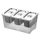 thumbnail image 2 of Caja organizadora de condimentos con compartimentos extraíbles para condimentos refrigerados 3 compartimentos, 2 of 9