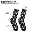 thumbnail image 2 of Honeii Pirate skulls Print Children's Colorful Socks,Unisex Kids and Toddlers' Cushioned Sock,Kids Athletic Crew Socks,for Everyday Wear and Sports, 2 of 5