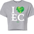 thumbnail image 3 of Wicked - I Heart Emerald City - Juniors Cropped Graphic T-Shirt, 3 of 5