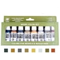 thumbnail image 1 of Vallejo Model Color Metallic Acrylic Paint Set 70118 - 8 x 17ml Bottles for Models & Miniatures, 1 of 2