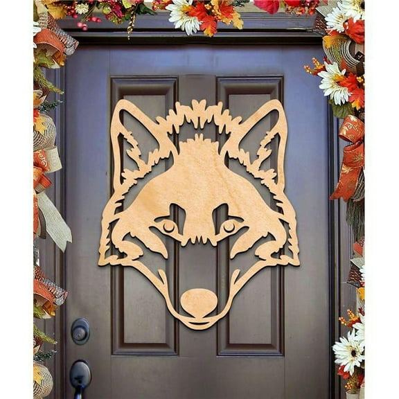 Designocracy 953165-24 Wolf Celtic & Decor Art on Board Wall Decor