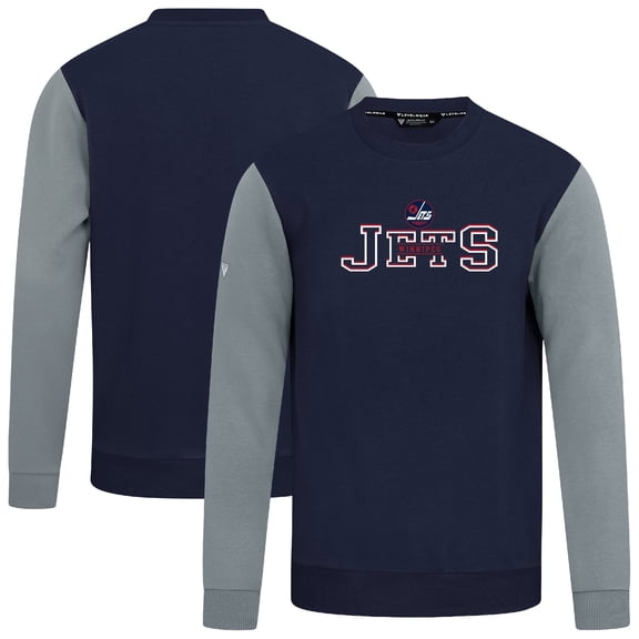 Men's Levelwear  Navy/Gray Winnipeg Jets Ultimate Journey Sweatshirt