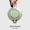 thumbnail image 3 of Sanerto Electric Tea Kettle 1500W 1.7L Stainless Steel with Auto Shut-Off Boil-Dry Protection 360° Swivel Base, Green, 3 of 8