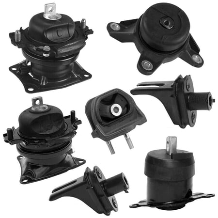 4M Auto Parts Hydraulic Engine Mounts Automatic Transmission Mounts & Suspension Subframe Mounts 7PCS Set. Parts 9459 9439 9737 9696 9467 9899 9898. (Coupe & Sedan Only)