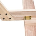 thumbnail image 2 of Miumaeov Wooden Wedding Arch, Retro Wedding Backdrop Stand for Wedding Ceremony, Wood Arch for Indoor and Outdoor (Hexagon), 2 of 6