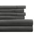 thumbnail image 5 of Breathable Cool Wrinkle Resistant Bed Sheets Set + 1 Bonus Pillowcase Gray for Twin Size Bedding by Comfort Canopy, 5 of 12
