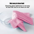 thumbnail image 7 of 9 Pack Microfiber Cleaning Cloths for Glass, Mirrors & Screens - Thickened Water Stain Remover Cloths 11.8X11.8 Inch - Blue Gray Pink - Multipurpose Household Cleaning Cloths, 7 of 7