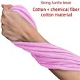 thumbnail image 4 of MesaSe Soft Rope Cord Casewin 2Pack Soft Cotton Rope 10 M/33 Feet 8 MM All Purpose Cotton Rope Craft Rope (Red/Black), 4 of 6