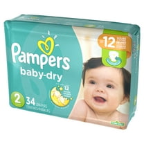 Pampers Baby Dry Diapers, Size 2, 37ct (Pack of 2) - Walmart.com