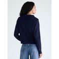 thumbnail image 3 of Free Assembly Women's and Women's Plus Quarter Zip Sweater, Midweight, Sizes XS-4X, 3 of 5