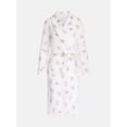 thumbnail image 5 of Joyspun Women's Plush Robe, Sizes S-3X, 5 of 5