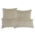thumbnail image 4 of 7-Pieces Paisley Beige and Taupe Comforter Set - King/Cal King Size, Paisley Bedding, 4 of 7