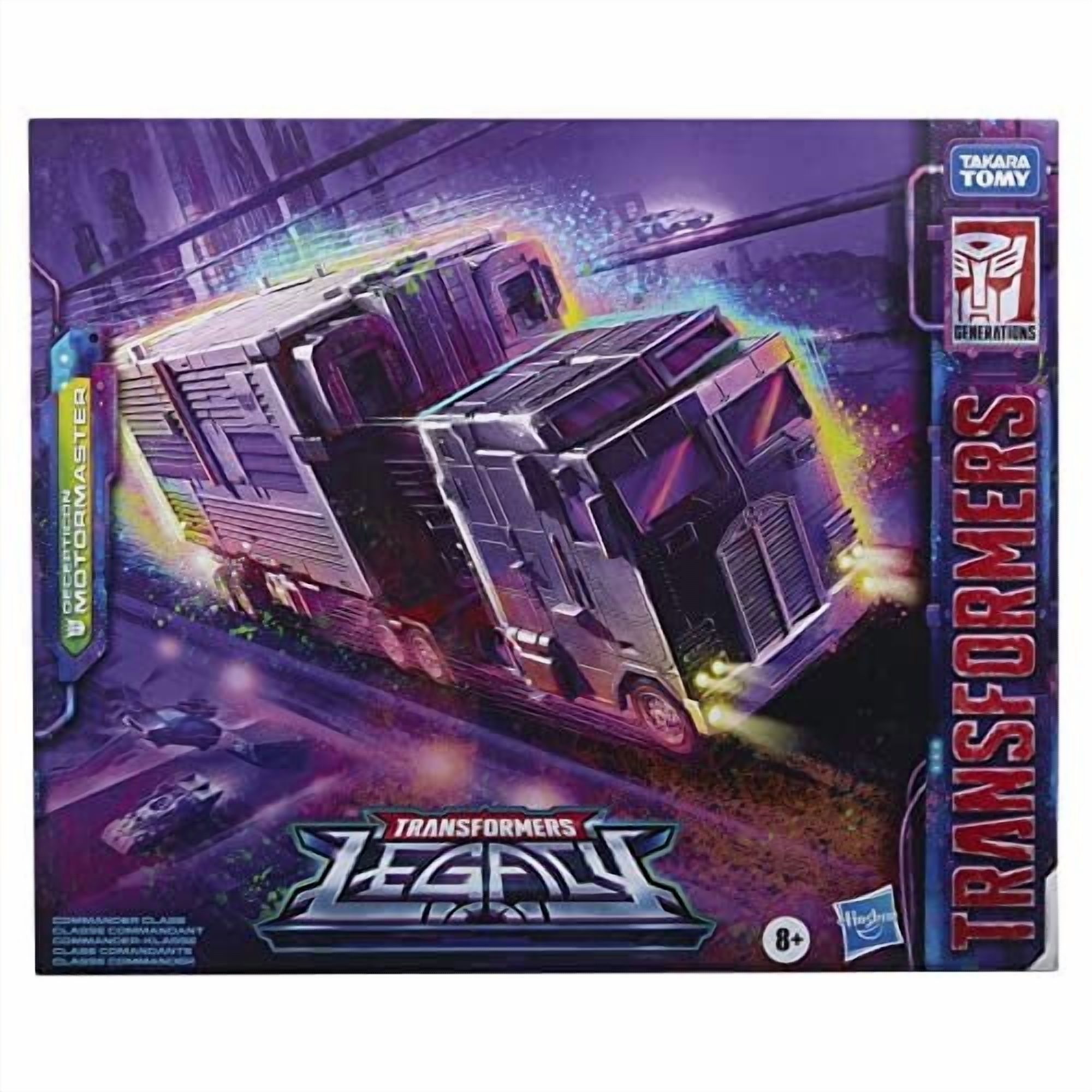 Transformers Toys Generations Legacy Series Commander Decepticon Motormaster Combiner Action Figure - 8 and Up, 13-inch