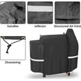thumbnail image 6 of Grill Cover for Pit Boss 820 Deluxe, 820 Pro, 850 Pro Series， Barbecue Grill Cover for Pit Boss 820D, 820FB, 820PB, 820SP, 820SC, Waterproof Heavy Duty 600D Premium Wood Pellet Smoker Cover, 6 of 6