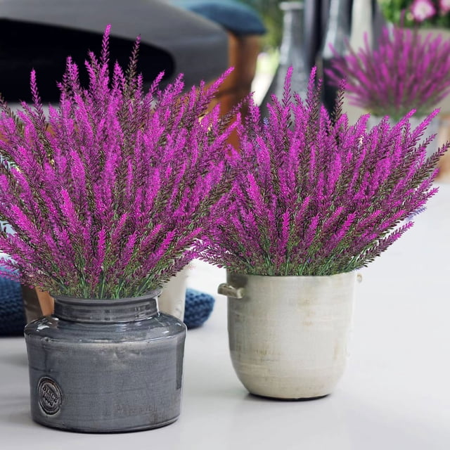 Plantas colgantes artificiales Decoración de interiores al aire libre | Vegetación sintética realista | Hojas de plástico resistentes a los rayos UV, colores mixtos | Juego de 10 piezas | Longitud
