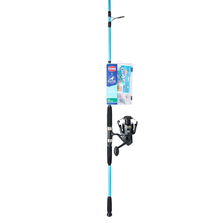 PENN BlackTipH Surf Fishing Combo Kit, 10' Heavy Rod, Wrath II