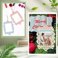 thumbnail image 4 of 12Pcs Unfinished Wood Picture Frames Hanging Photo Frames with Rope Small 2 x 3 Inch Embossed Hollow Blank Photography Accessories Sets, 4 of 4