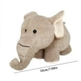 thumbnail image 3 of VISALY Stuffed Elephant Oh So Soft Elephant Stuffed Animal Plush Toy Gray, 3 of 5