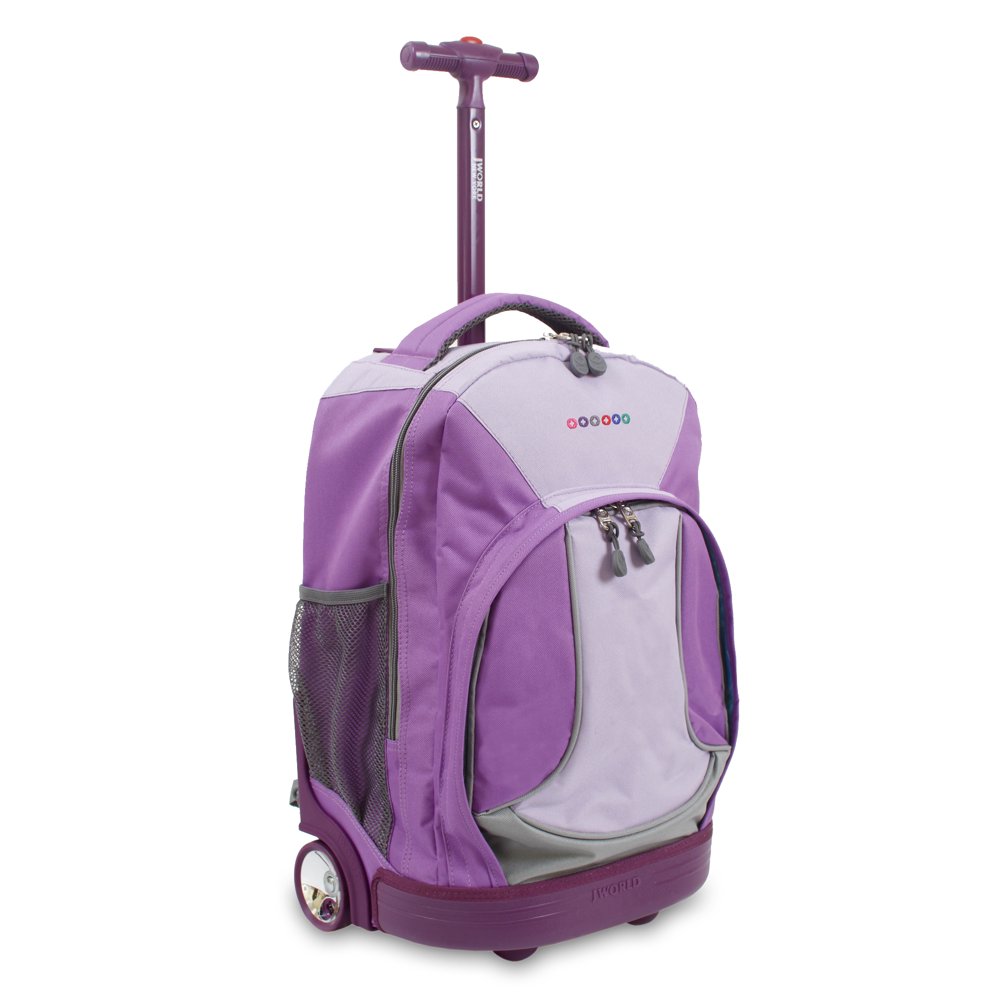 JWorld J World New York Sunday 18inch Rolling Backpack