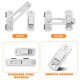 thumbnail image 2 of 1pc Stainless Steel Door Latch Safety Lock Gate Lock Latch Barn Door Latch No Rust Latch for Door, 2 of 4