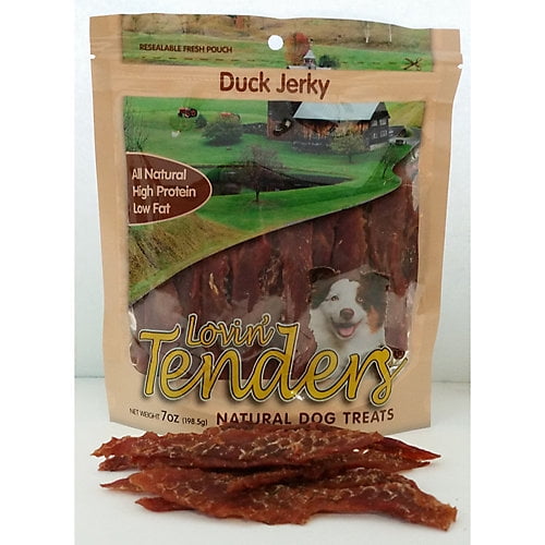 Lovin Tenders Duck Jerky Dog Treat