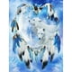 thumbnail image 1 of Wdftyju 5D bricolaje taladro cuadrado completo diamante pintura lobos patrón 35x45cm (ZQF8186) Wdftyju 6ds7fg8qm3su4zf9D01, 1 of 9