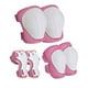 thumbnail image 2 of Rodilleras protectoras para niños, múltiples rodilleras y manos para ciclismo, niños y niñas Rosa, 2 of 9