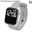 thumbnail image 1 of New Led Electronic Watch Rainbow Square Love Digital Outdoor Sports Student Watch, 1 of 7