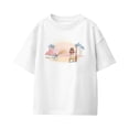 thumbnail image 2 of Disney Moana Beach Vibes Youth T Shirt (White, XS-XL), 2 of 4