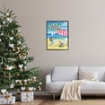 thumbnail image 3 of Stupell Industries Merry Beachy Christmas Holiday Painting Black Framed Art Print Wall Art, 24 x 30, 3 of 9
